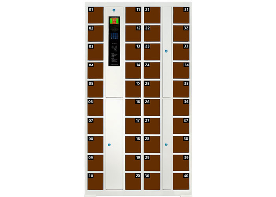 40 portas parcelam o sistema automatizado carregador do cacifo para o banco