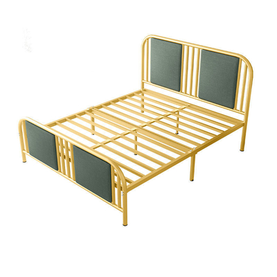 Preço barato de aço do rei Size Modern Design do tamanho da rainha da cama de casal da base da cama do metal