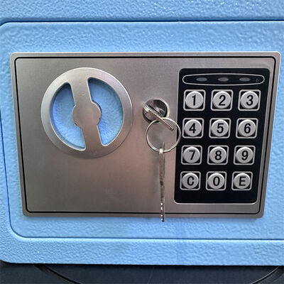 Small Household Mini Steel Safe with Electronic Digital Lock Key Money Bank Security Box