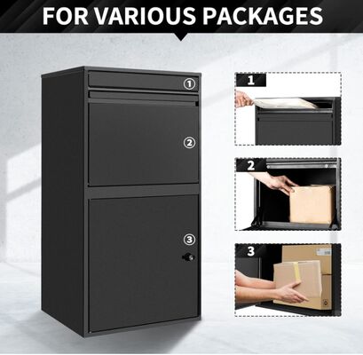 Caixa de correio à prova de ferrugem com fechadura para entrega de cartas e outras mercadorias