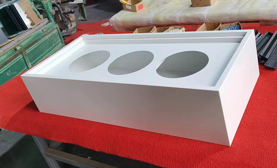 Armário de Plantação de Aço Unidade superior com 3 espaços de plantação individuais Estante de exibição de pote de flores de metal moderno para decoração de jardim doméstico interior