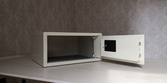 Armário fixado na parede da segurança de IPad do portátil de Digitas da caixa segura do hotel