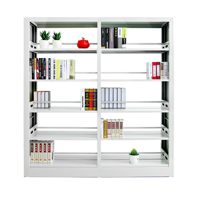 Placa ajustável de Muchn estantes da biblioteca do metal de 6 camadas