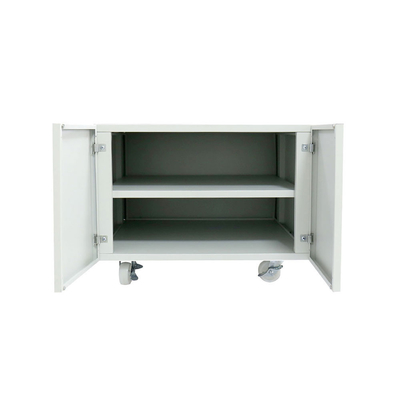 Do suporte de aço branco da copiadora de 2 portas do armário da copiadora impressora móvel Stand do arquivo do suporte